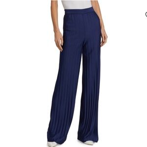 Retails $895 ST JOHN Accordion Pleat Pants